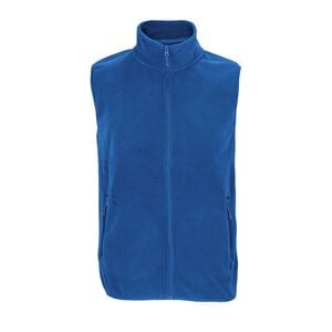 SOL'S 03822 - Factor Bw Unisex Microfleece Zip Bodywarmer Royal Blue