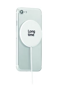 GiftRetail MO6253 - FLAKE MAG Magnetic wireless charger White