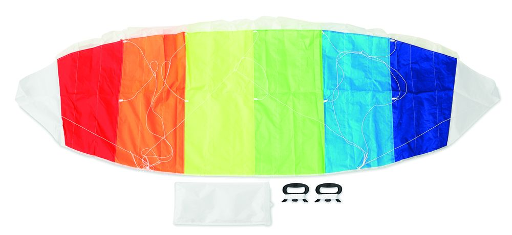 GiftRetail MO6433 - ARC Rainbow design kite in pouch