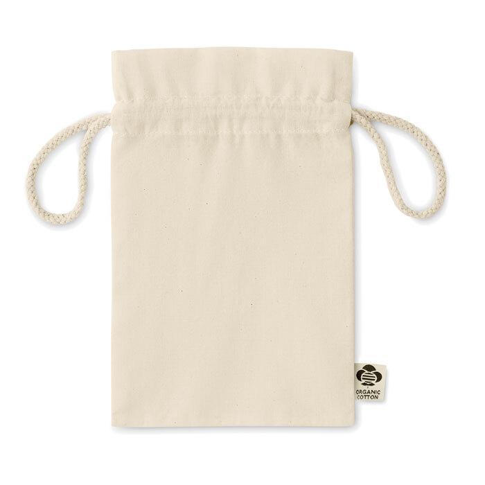 GiftRetail MO6634 - AMBER SMALL Small organic cotton gift bag