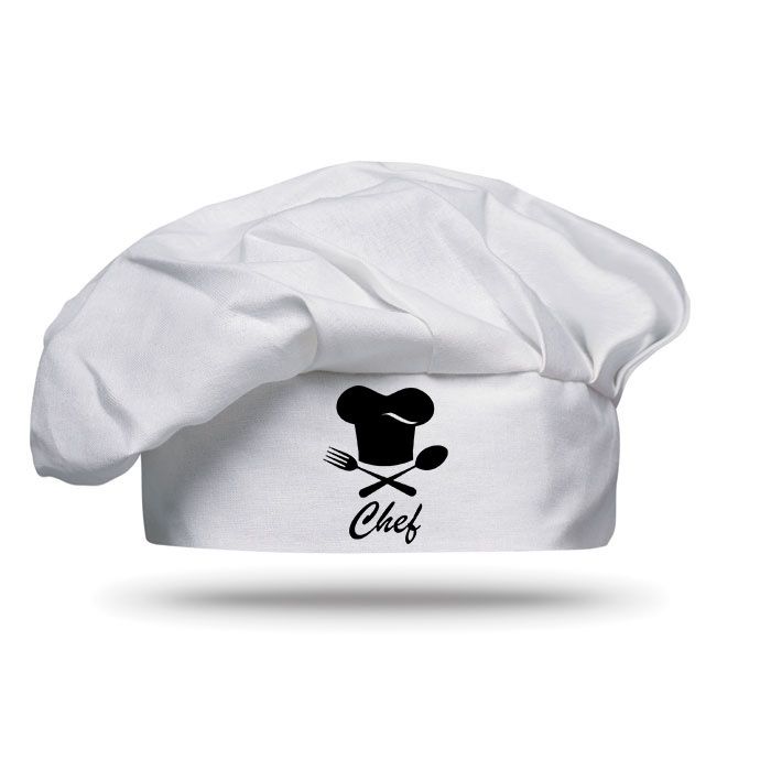 GiftRetail MO8409 - Chef's hat in 130g/m2 cotton