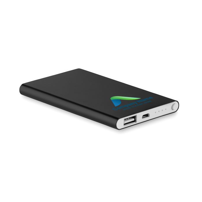 GiftRetail MO8735 - POWERFLAT Flat power bank 4000 mAh