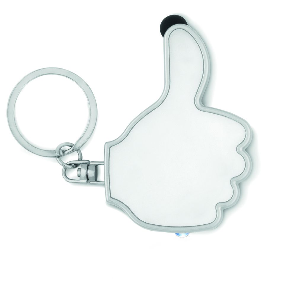 GiftRetail MO8940 - GIOIA Thumbs up led light w/key ring