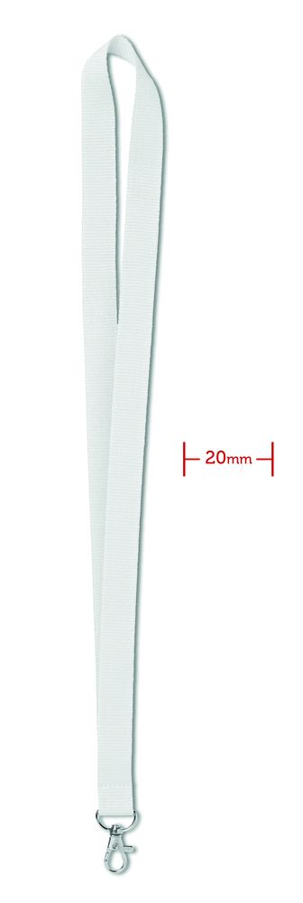 GiftRetail MO9058 - SIMPLE LANY Lanyard 20 mm