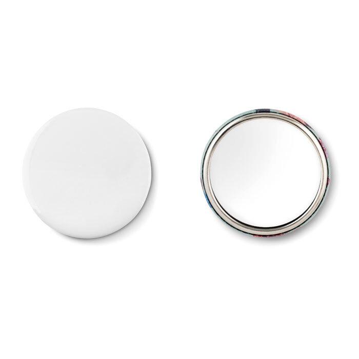 GiftRetail MO9335 - MIRROR Mirror button metal