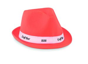 GiftRetail MO9342 - WOOGIE Coloured polyester hat Orange