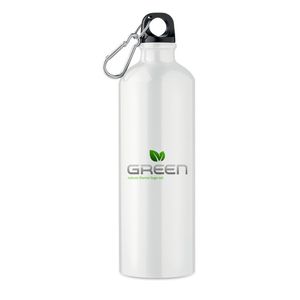 GiftRetail MO9350 - BIG MOSS Aluminium bottle 750 ml White