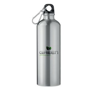 GiftRetail MO9350 - BIG MOSS Aluminium bottle 750 ml matt silver