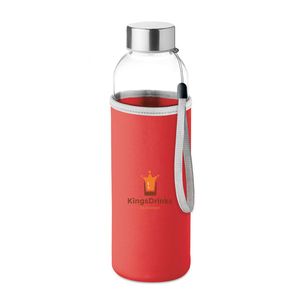 GiftRetail MO9358 - 500 ml glass bottle Red