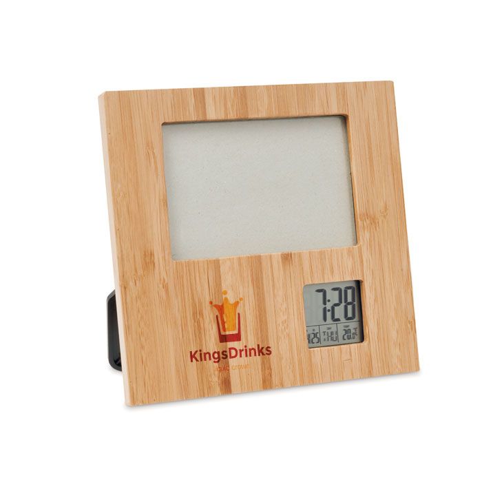 GiftRetail MO9695 - ZENFRAME Photo frame with weather statio