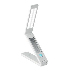 GiftRetail MO9737 - ZETA Desktop lamp and weather statio White