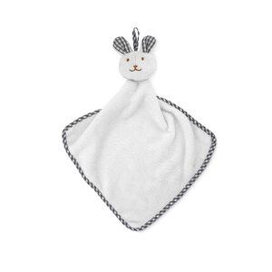 GiftRetail MO9777 - HUG ME Plush rabbit design baby towel