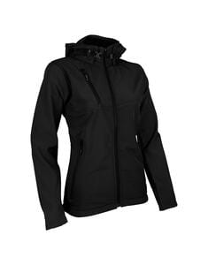 Mustaghata VOLUTE - SOFTSHELL JACKET FOR WOMEN Black