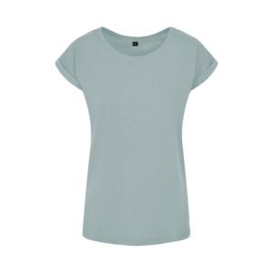 Build Your Brand BY021 - Women's T-shirt Ocean Blue