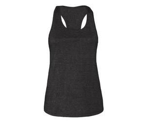 Bella+Canvas BE6008 - WOMEN'S JERSEY RACERBACK TANK Dark Grey Heather