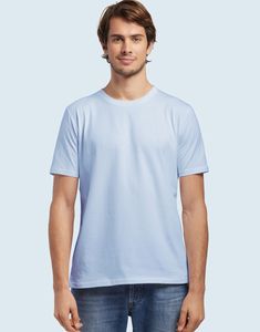 Les Filosophes DESCARTES - Men's Organic Cotton T-Shirt Made in France Sky
