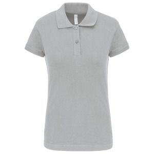 Kariban K240 - BROOKE - LADIES' SHORT SLEEVE POLO SHIRT Snow Grey