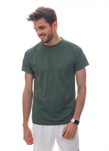 Mustaghata RUNAIR - ACTIVE T-SHIRT FOR MEN SHORT SLEEVES Kaki Green