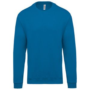 Kariban K474 - Round neck sweatshirt Tropical Blue