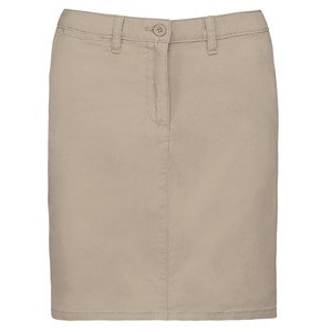 Kariban K762 - Chino skirt Washed beige