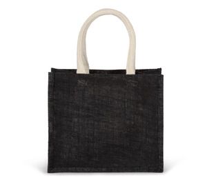 Kimood KI0273 - Jute canvas tote bag - medium model