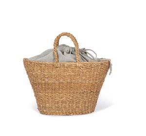 Kimood KI5208 - Hand-woven basket Seagrass