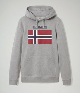 NAPAPIJRI NP0A4EZS - Bellyn H hooded sweatshirt Medium grey melange