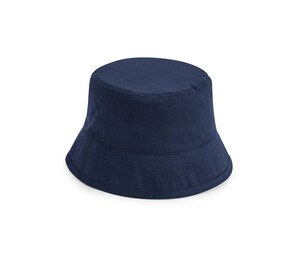 BEECHFIELD BF090N - ORGANIC COTTON BUCKET HAT Navy