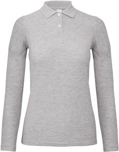 B&C CGPWI13 - ID.001 Ladies long-sleeved polo shirt