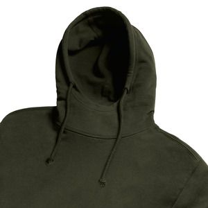 Russell RU209M - Pure Organic high neck hooded sweatshirt