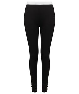 Skinnifit SK426 - Sublimation leggings Black / White