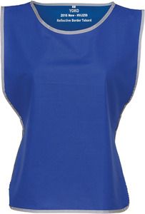 Yoko YHVJ259 - Hi Vis Reflective Border Tabard Royal Blue