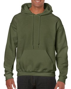 GILDAN GIL18500 - Sweater Hooded HeavyBlend for him Military Green