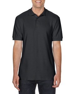 GILDAN GIL85800 - Polo Premium Cotton Double Pique SS for him Black