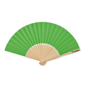 GiftRetail MO6828 - FANNY PAPER Manual hand fan Lime
