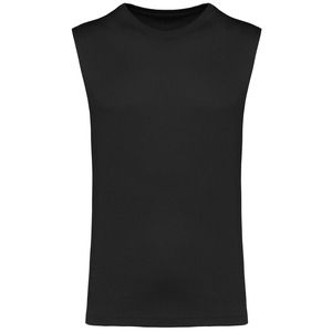 Kariban K3022IC - Men’s eco-friendly sleeveless t-shirt Black