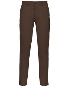 Kariban K740 - Men's chinos Chocolate