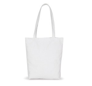 Kimood KI5808 - Tote bag in recycled "K-loop project” cotton White Jhoot