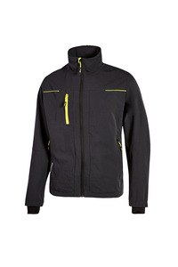 U-Power UPPE178 - Pluton men's jacket Black Carbon