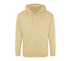 AWDIS JH050 - Zipped sweatshirt Desert Sand