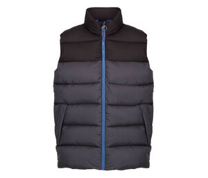 REGATTA RGA891 - VINTAGE PUFFER VEST Seal Grey / Black