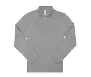 B&C BCU427 - Mens long sleeve poloshirt 210