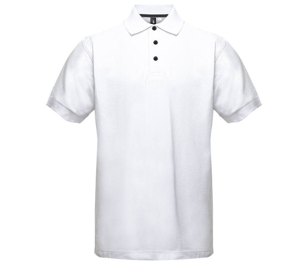 BLACK&MATCH BM100 - Contrasting button poloshirt