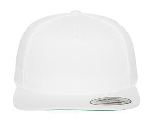 Classics 6007 - Classic 5 Panel Snapback White