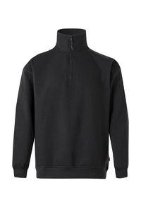 Velilla 105702 - QUARTER ZIP SWEATSHIRT Black