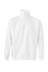 Velilla 105702 - QUARTER ZIP SWEATSHIRT White