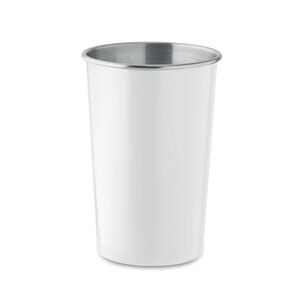 GiftRetail MO2063 - FJARD Recycled stainless steel cup White