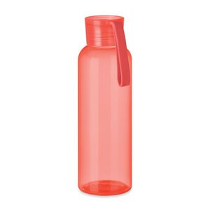 GiftRetail MO6903 - INDI Tritan bottle and hanger 500ml Transparent Red