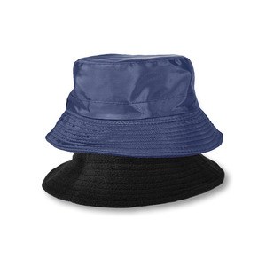 EgotierPro 21241 - Water-Resistant Polyester Hat with Polar Inner Blue