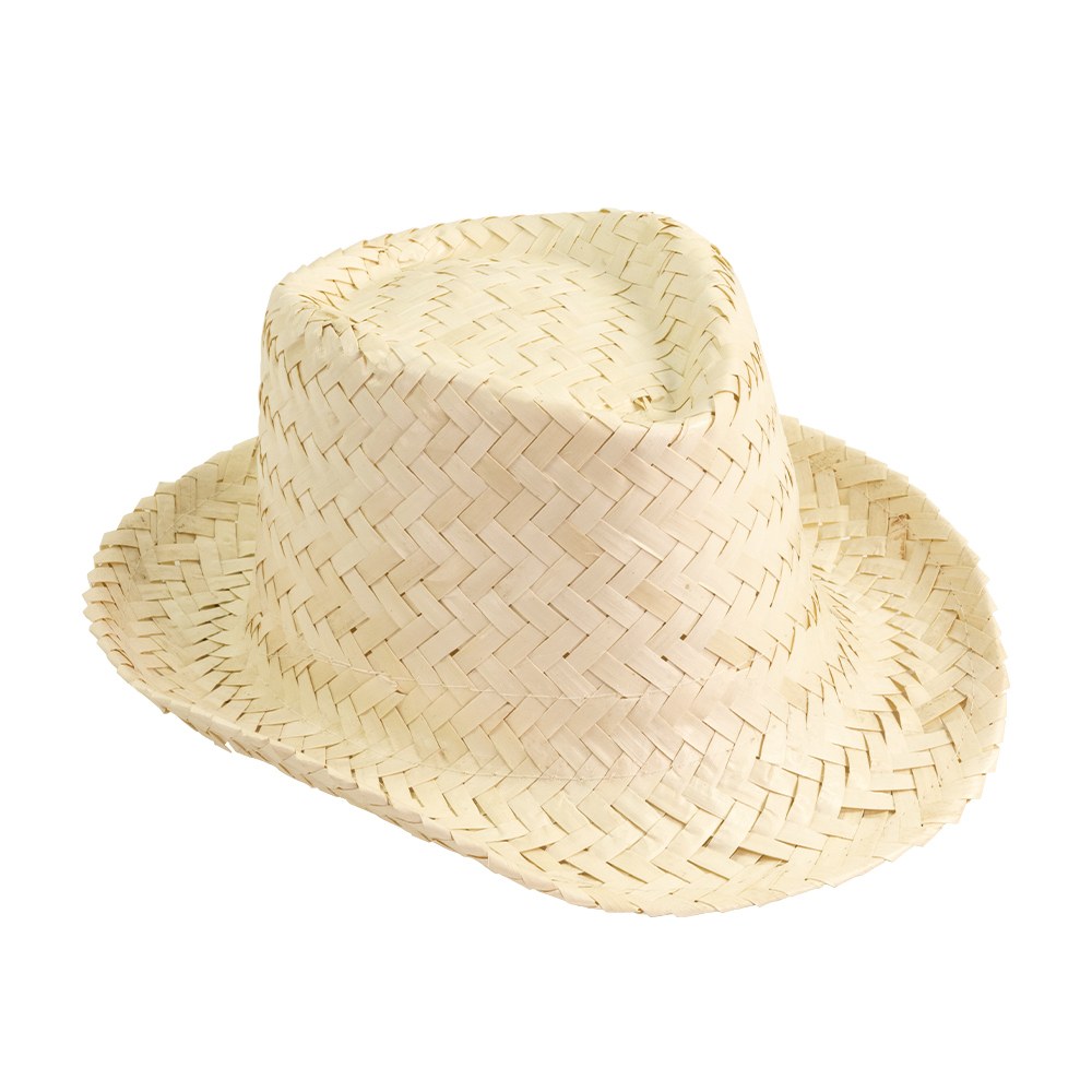 EgotierPro 38054 - Unisex Short Brim Wicker Hat JAMAICA